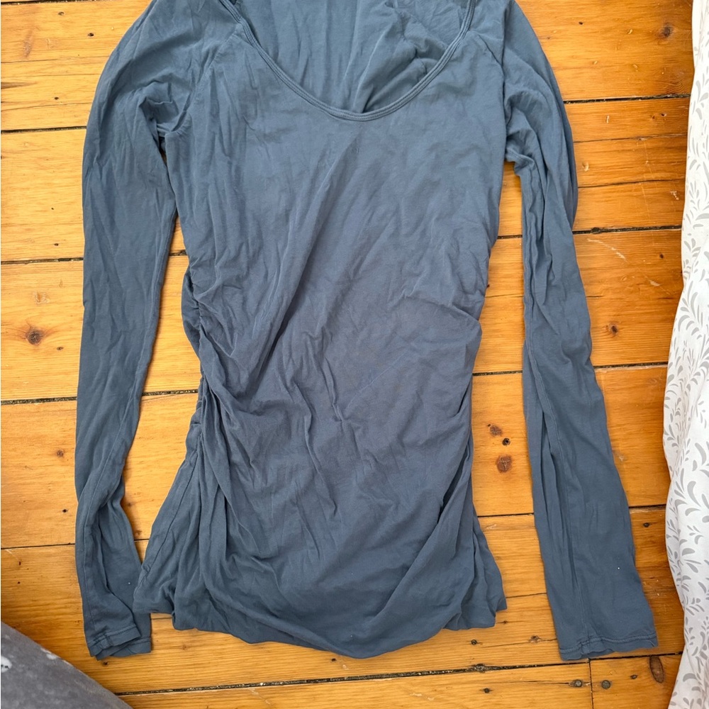 Women's Long Sleeve Top - Blue